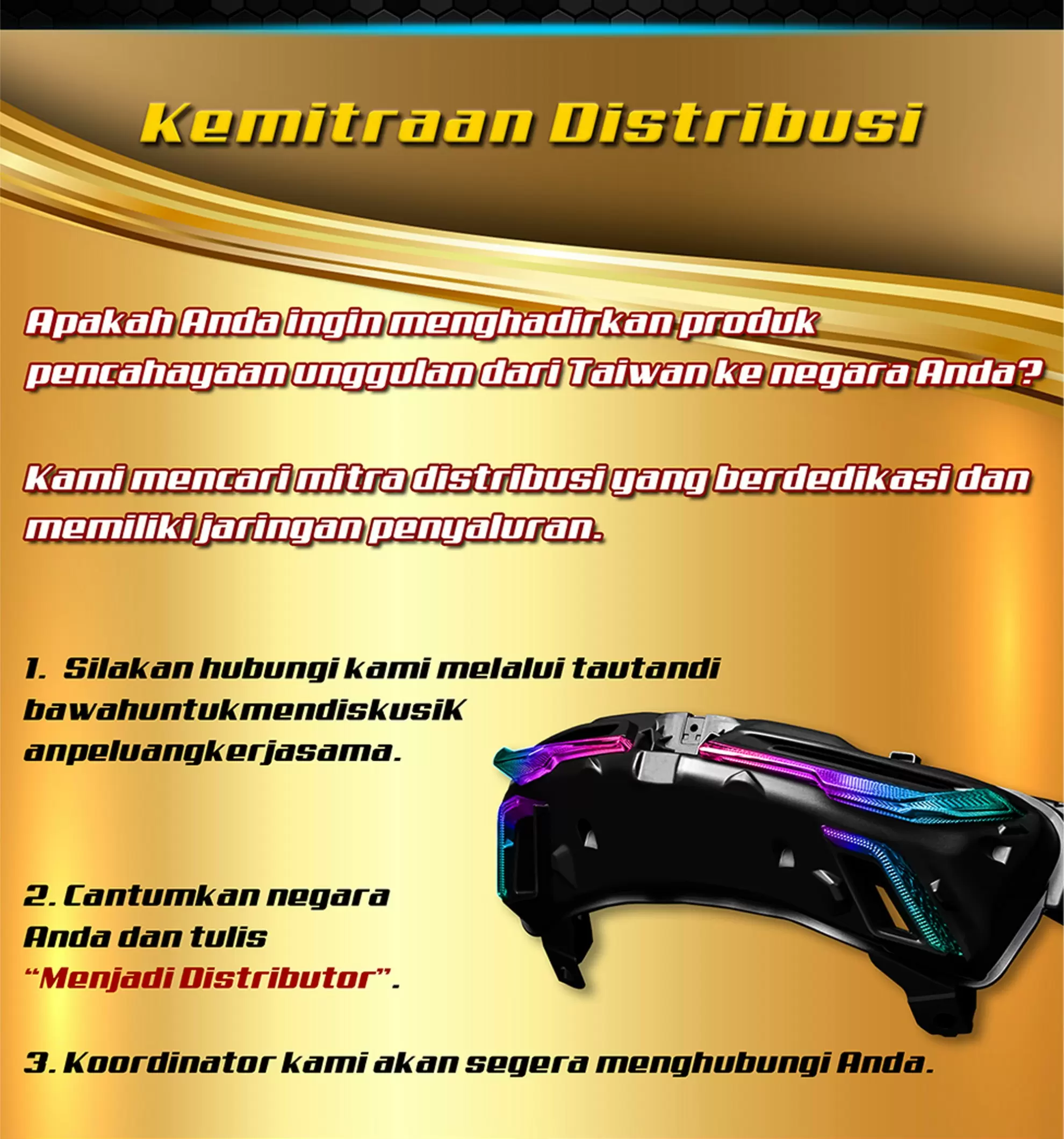 Lampu Belakang LED Yamaha NMAX dengan Desain Stylish – Versi AJ