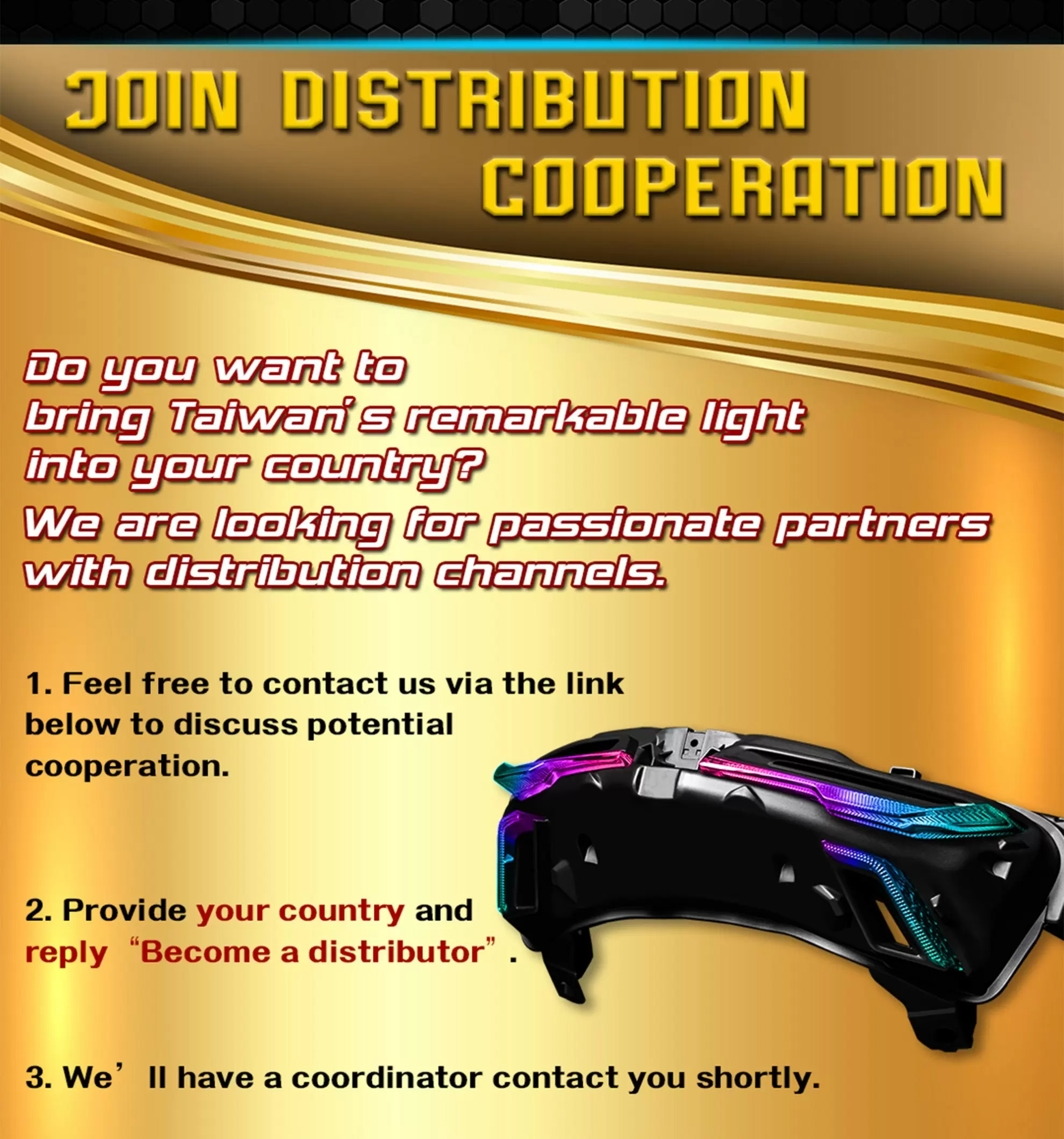 LED Yamaha NMAX tail light with stylish design – AJ version