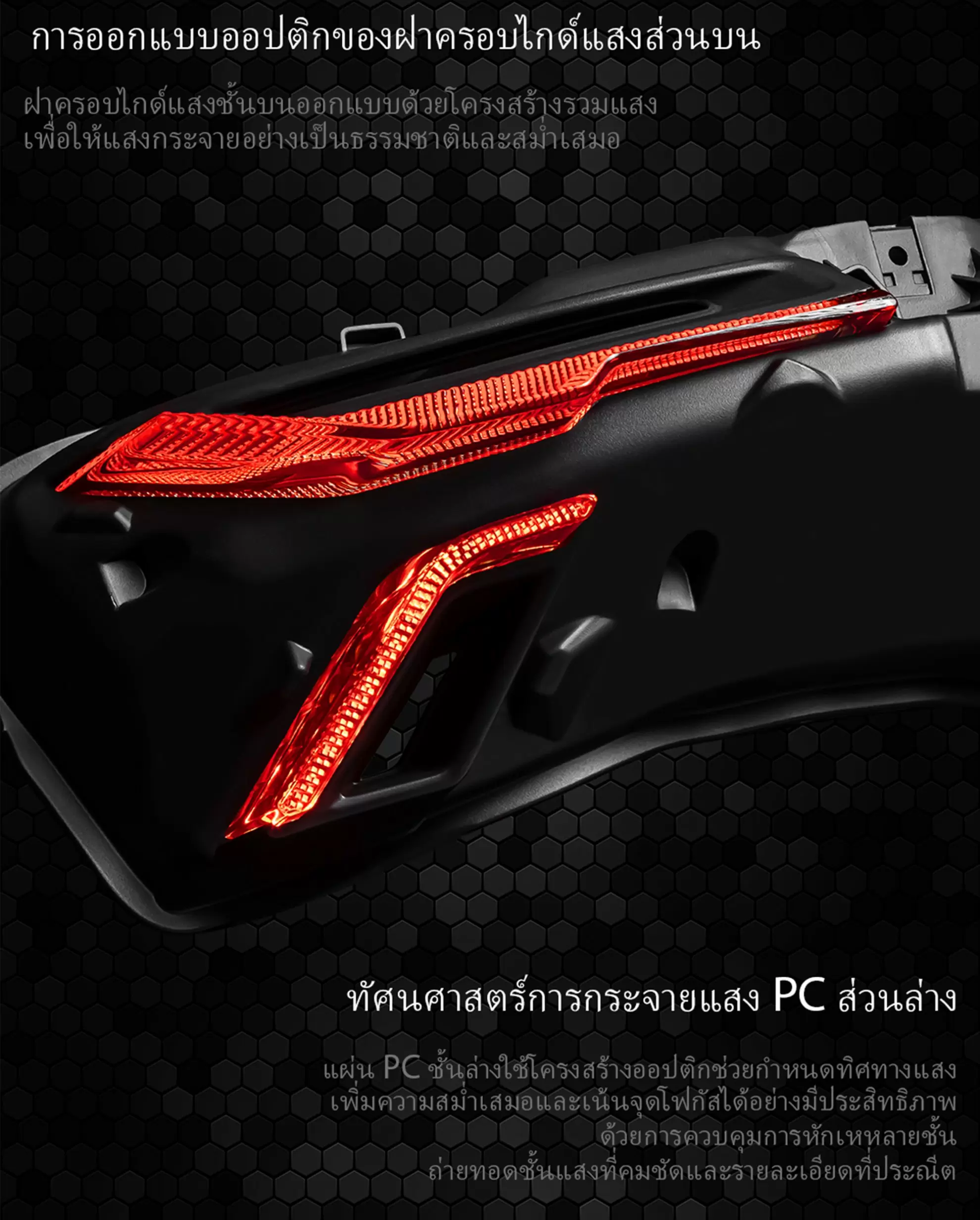 ไฟท้าย NMAX สำหรับสกู๊ตเตอร์ Yamaha – เพิ่มการมองเห็นในเวลากลางคืน