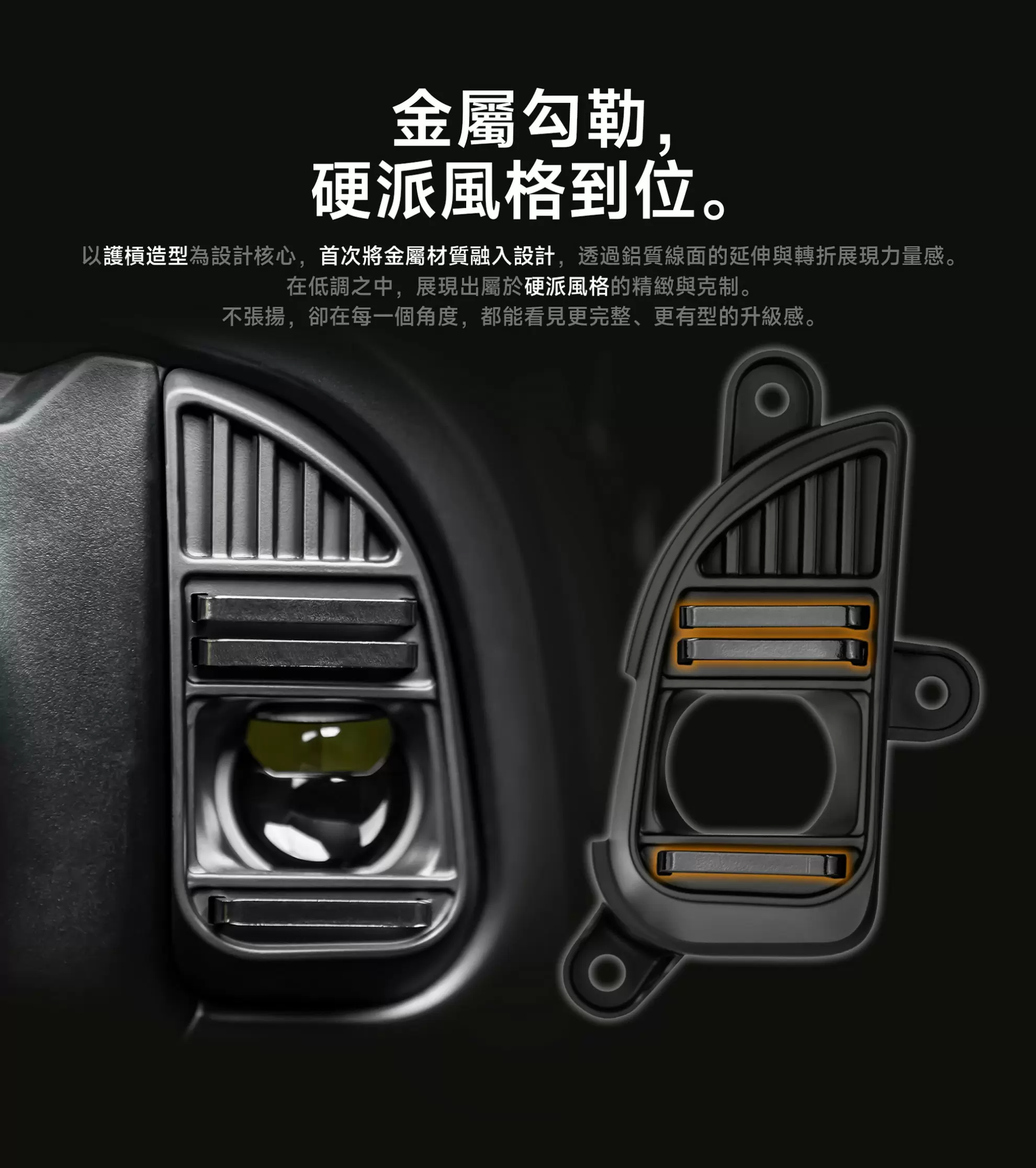 AJ4MICA輔助大燈