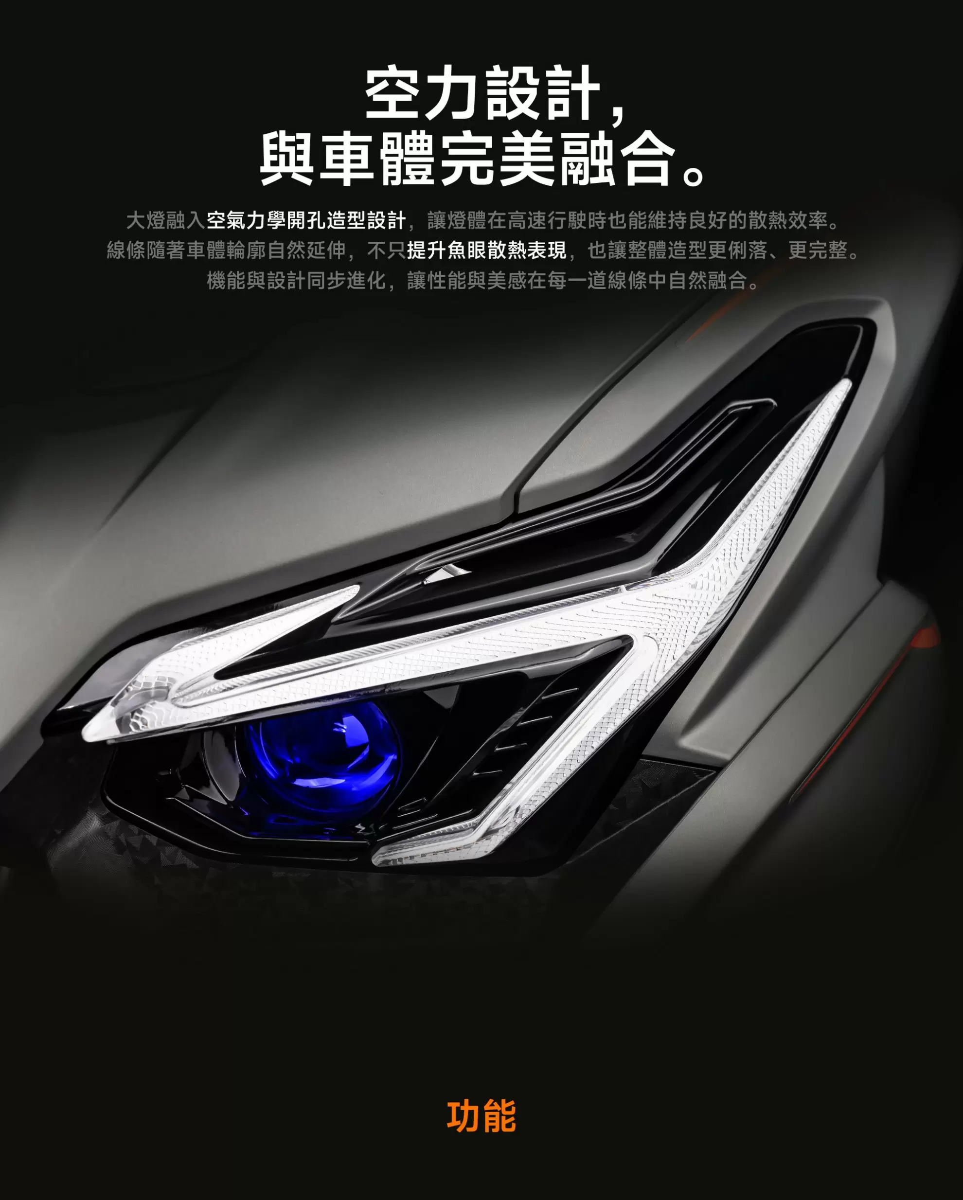 AJ AEROX大燈