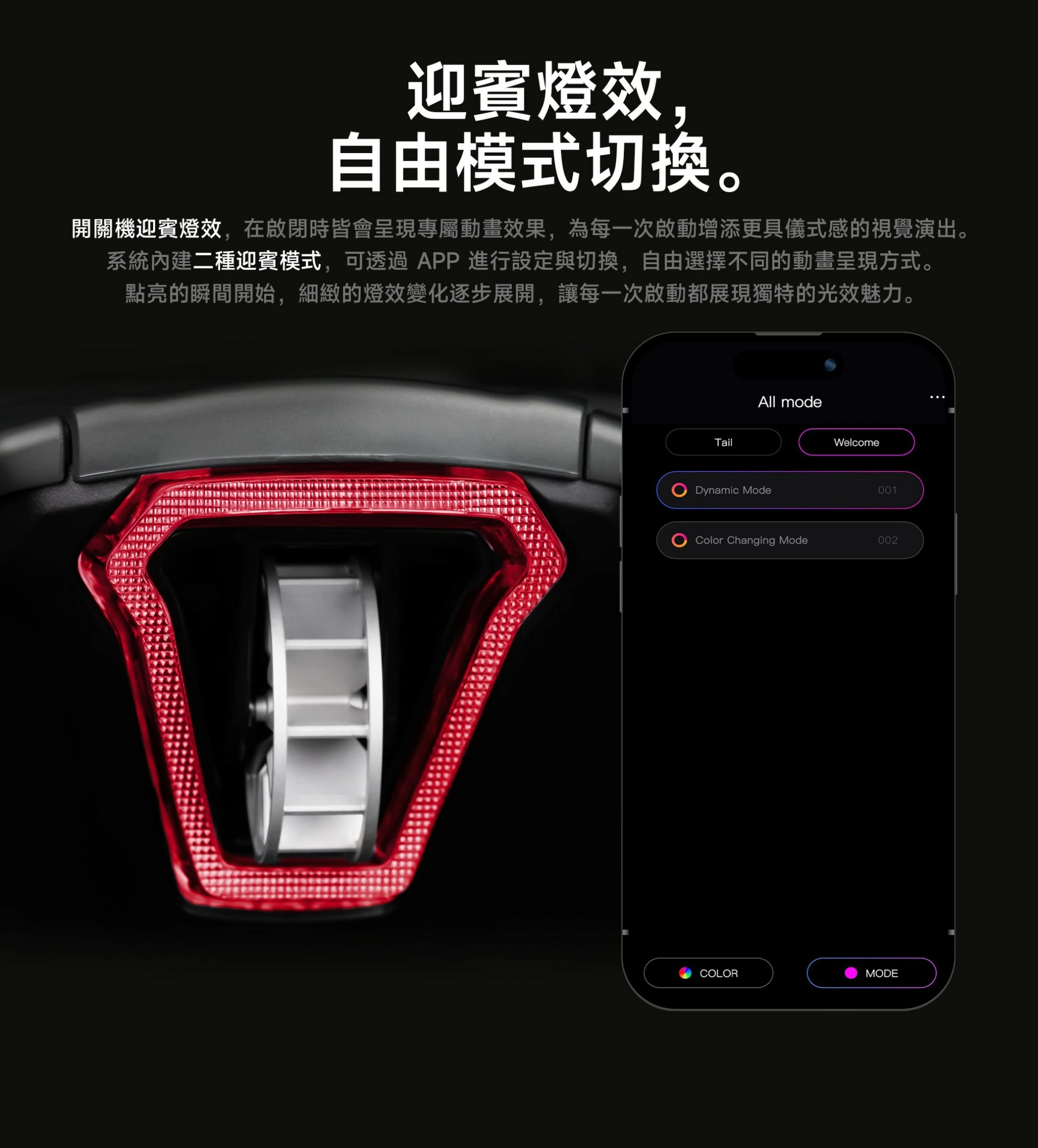 AJ AEROX尾燈(經銷)