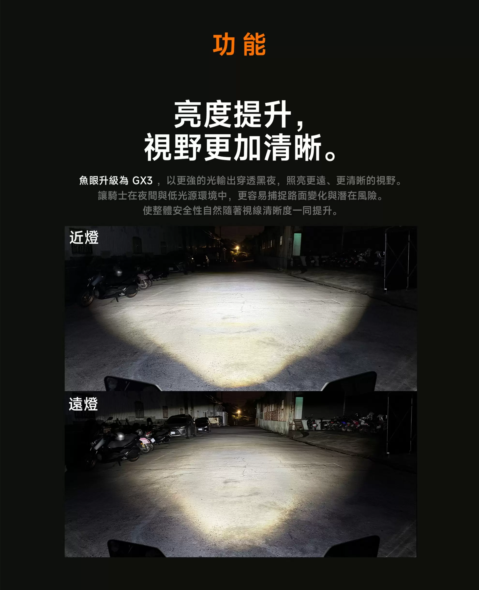 【AJ Light Design】AJF1 大燈套件 FORCE 155 (惡魔眼版) -  Webike摩托百货