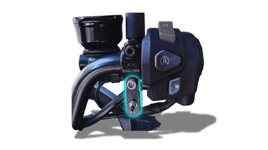 AJ＆星爵聯名電動高低馬達 專用碳纖維開關支架