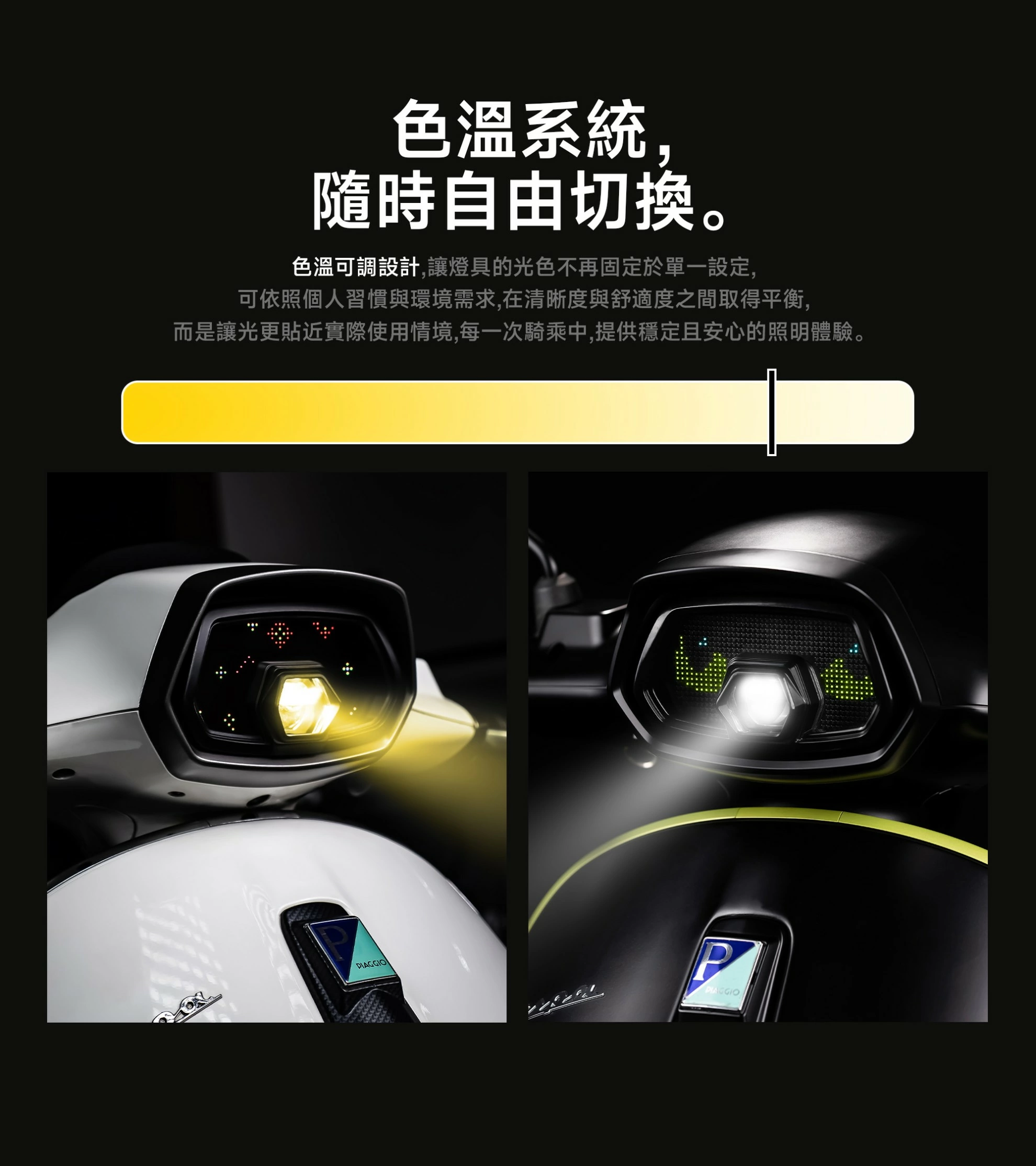 Vespa Sprint AXT大燈 台灣獨家代理(預購)