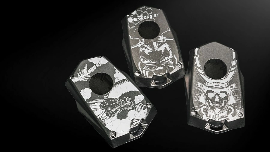 AJ SYM Keyless 鑰匙殼 圖雕款