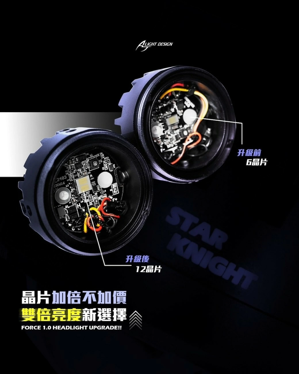 AJ FORCE大燈